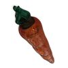 Scultura Carota in Vetro Soffiato di Murano – Collezione Ortaggi d'Arte Original Murano Glass